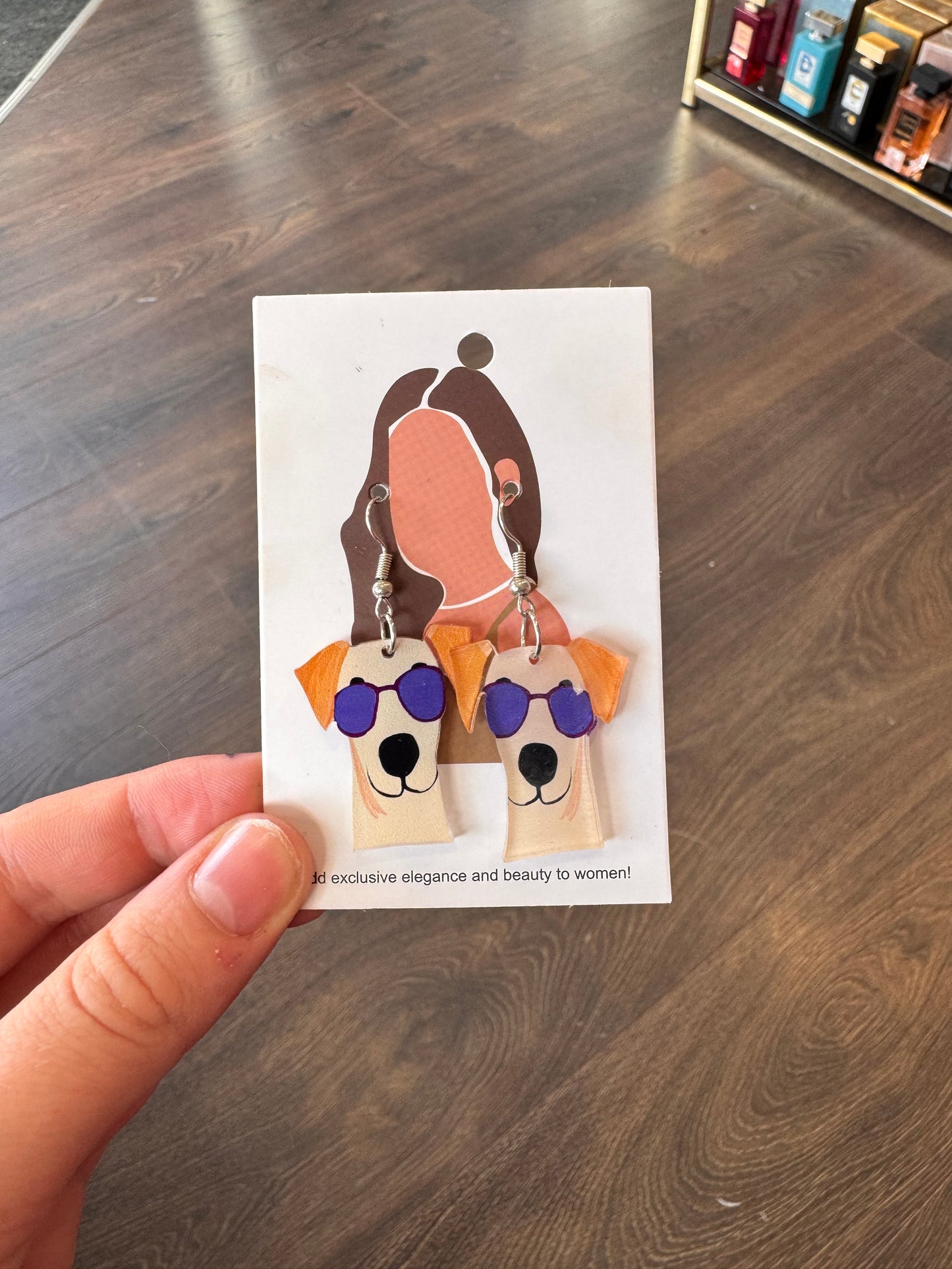 DMB Funky Dog Drop Earrings