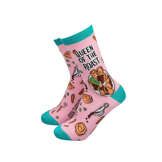Queen of the Roast - Women's Bamboo Socks