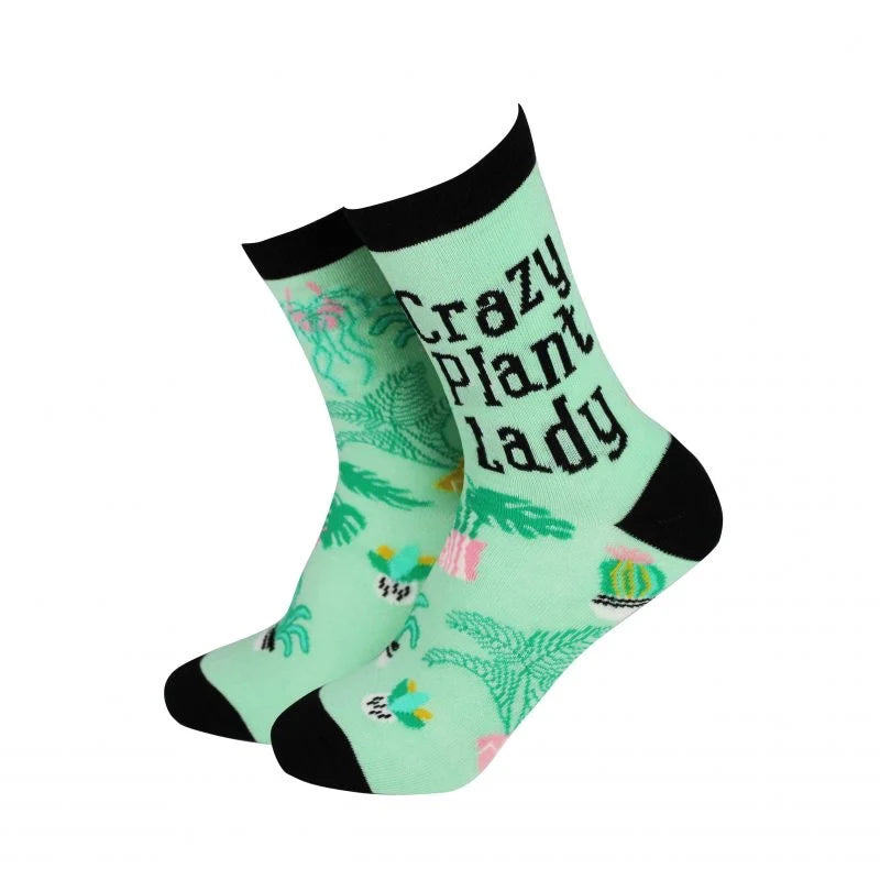 Crazy Plant Lady - Women’s Bamboo Socks