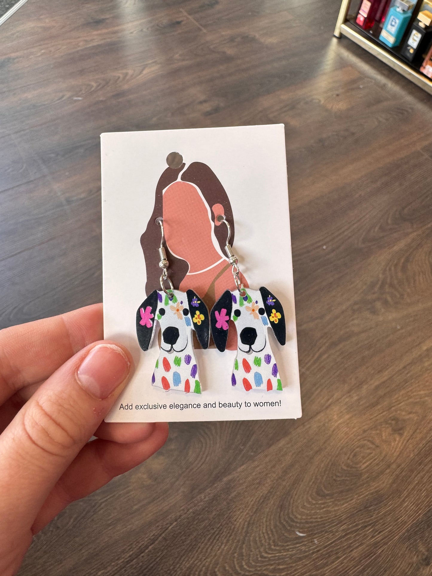 DMB Funky Dog Drop Earrings