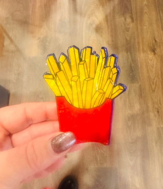 DMB Red Fries Hair Claw Clip