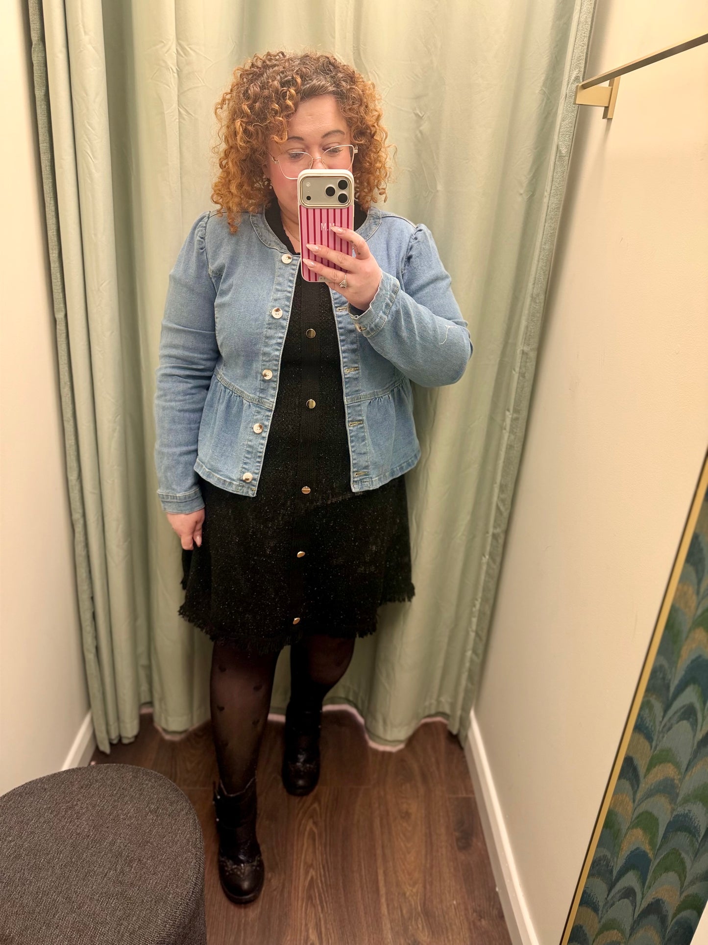 DMB Light Wash Denim Fitted Jacket