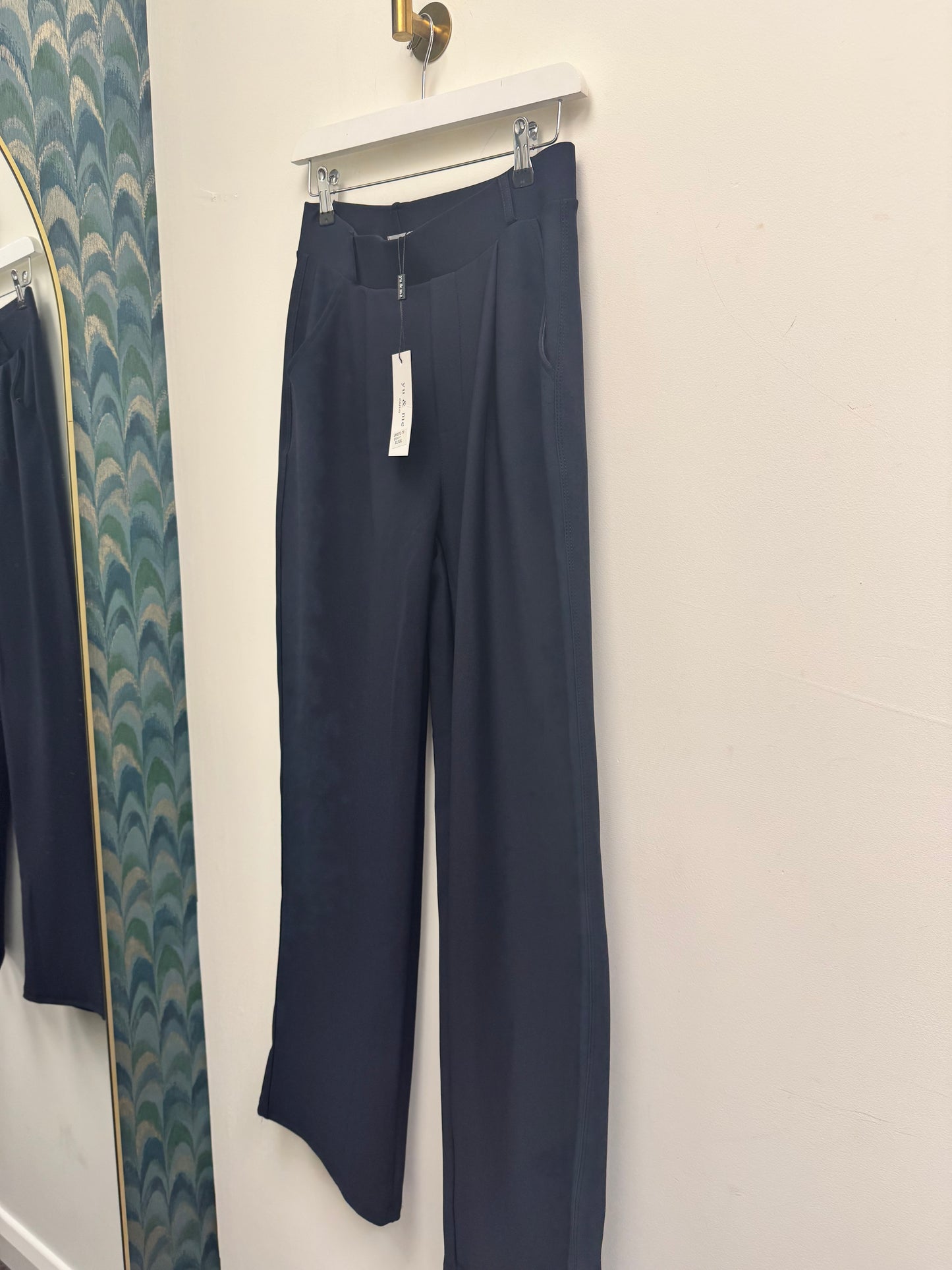Amber Tailored Trousers Navy