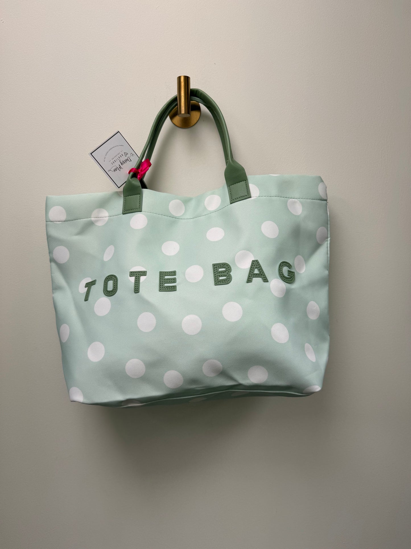 Polka Dot Tote Bag