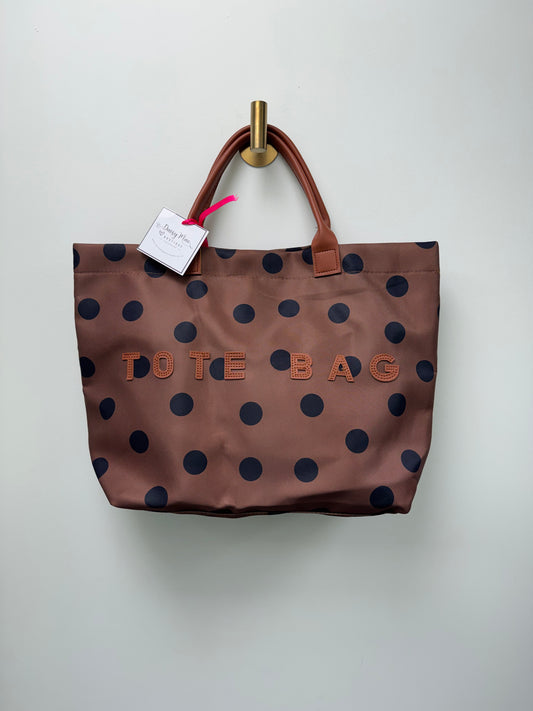 Polka Dot Tote Bag