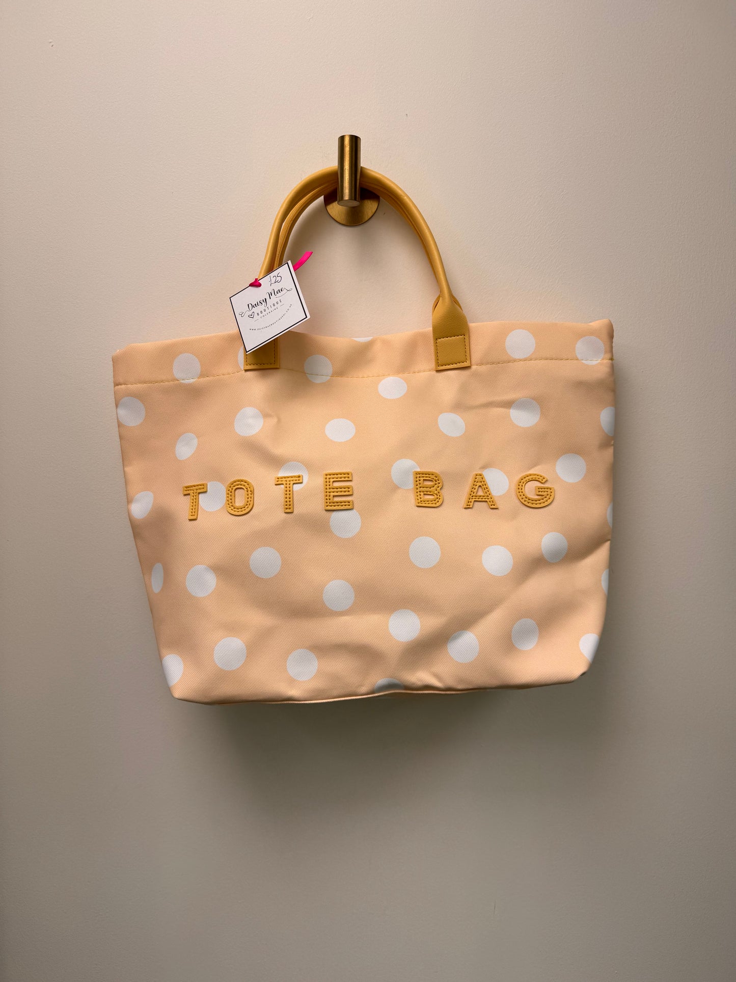 Polka Dot Tote Bag