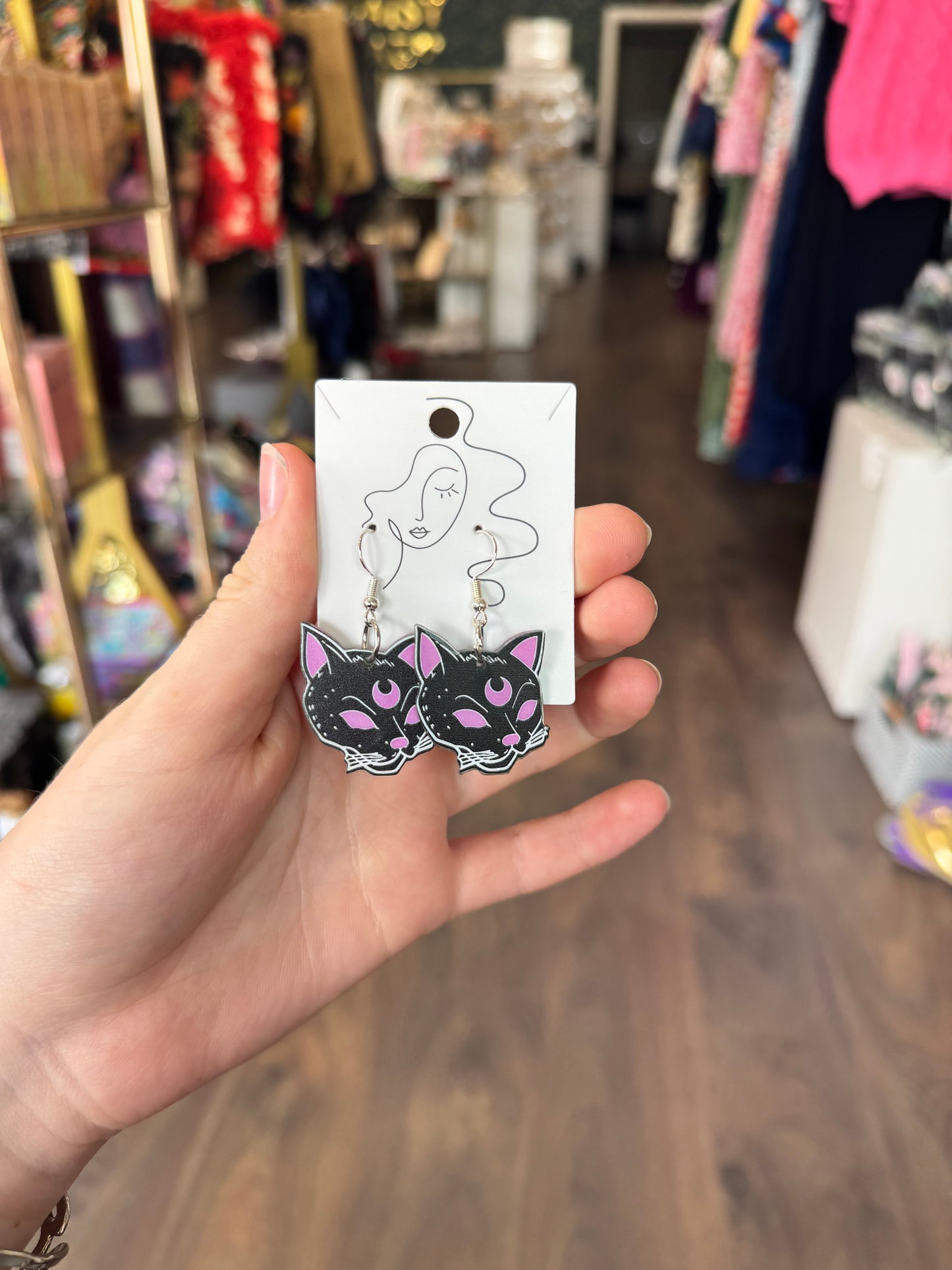 DMB Purple Spooky Season Earrings