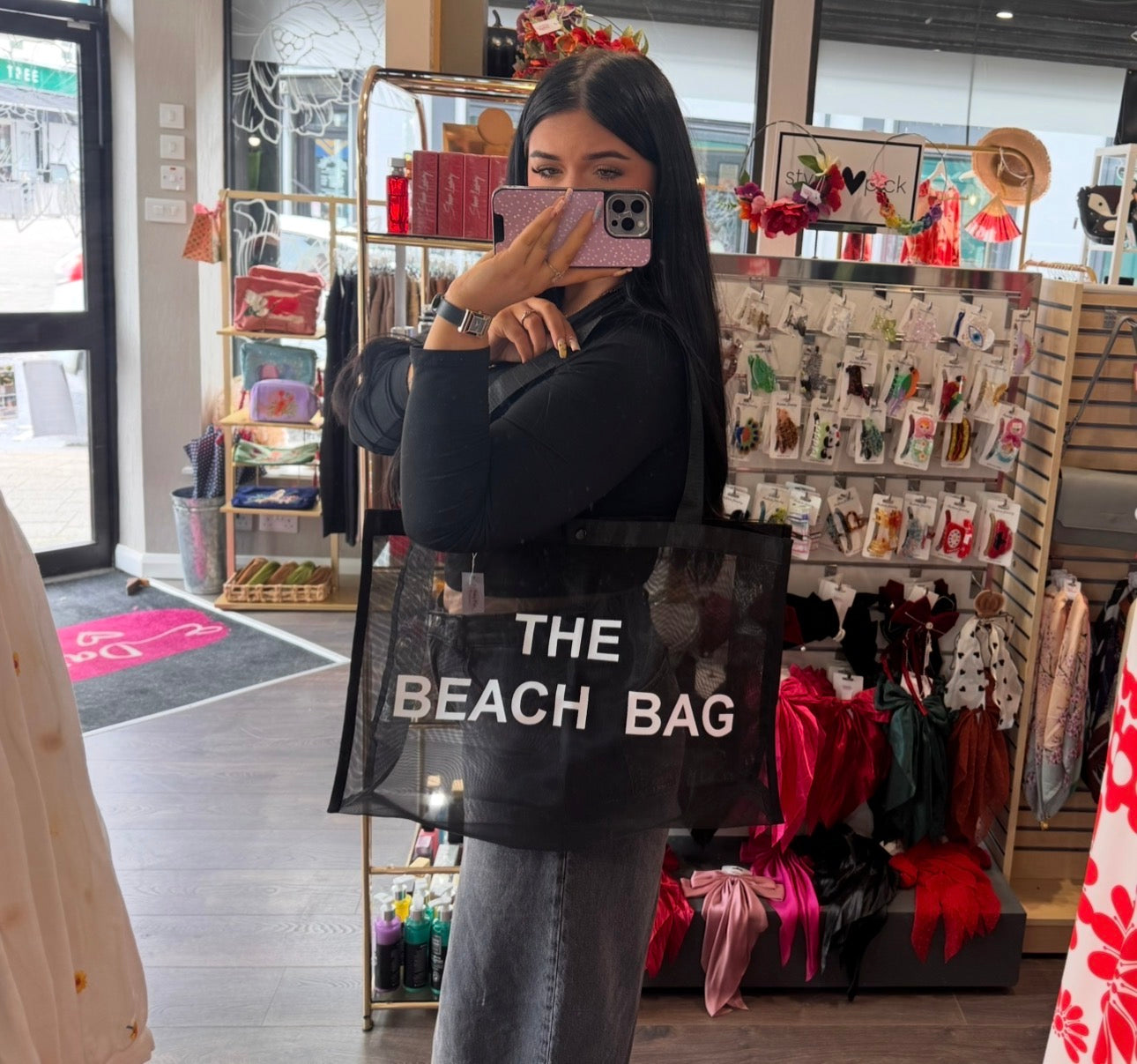 The Beach Bag Mesh Tote