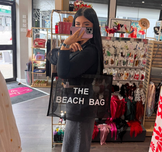 The Beach Bag Mesh Tote