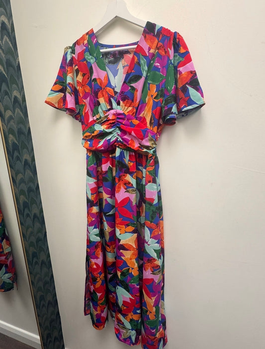 DMB Multi Floral Dress