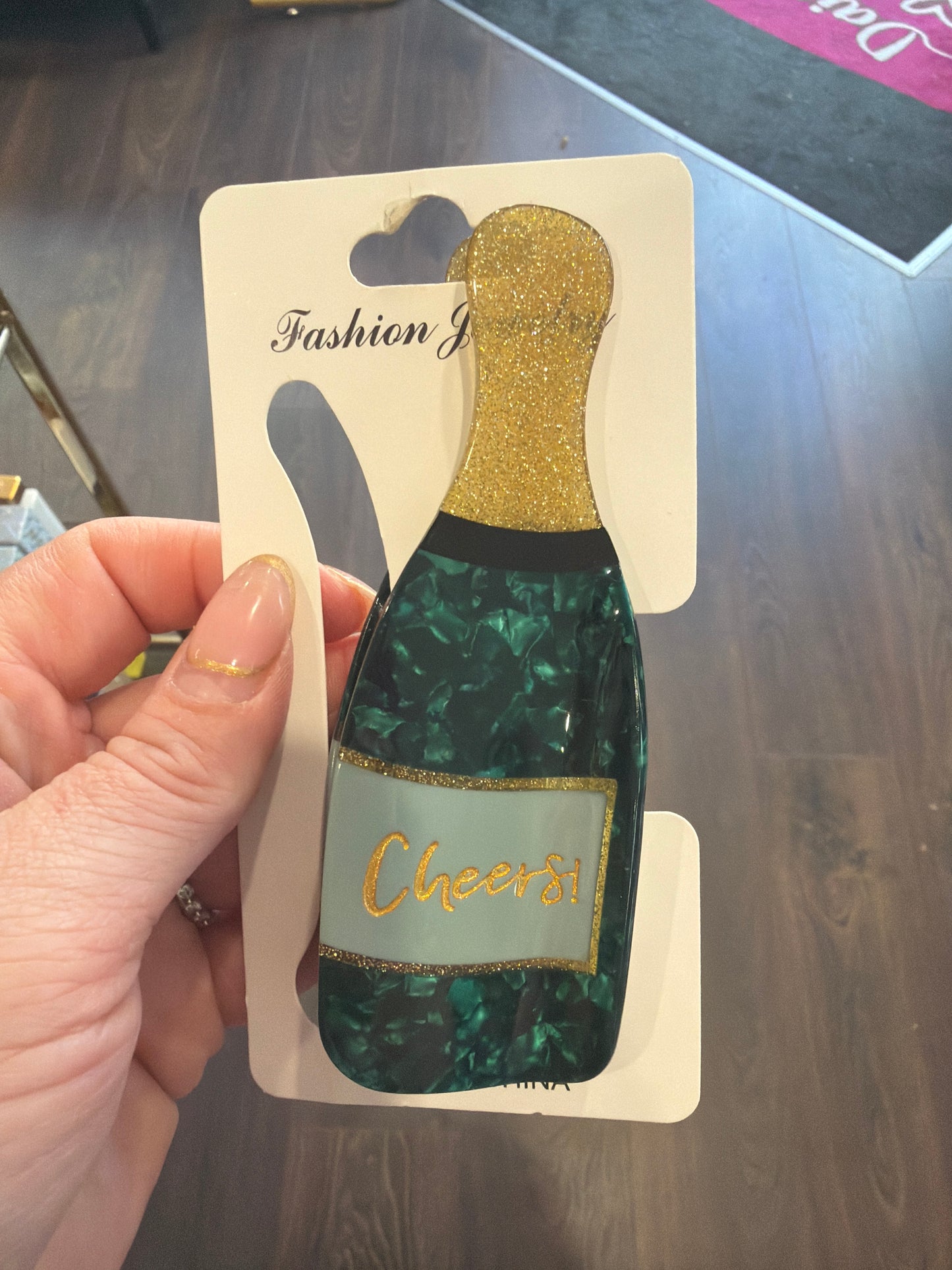 DMB Champagne Claw Clip