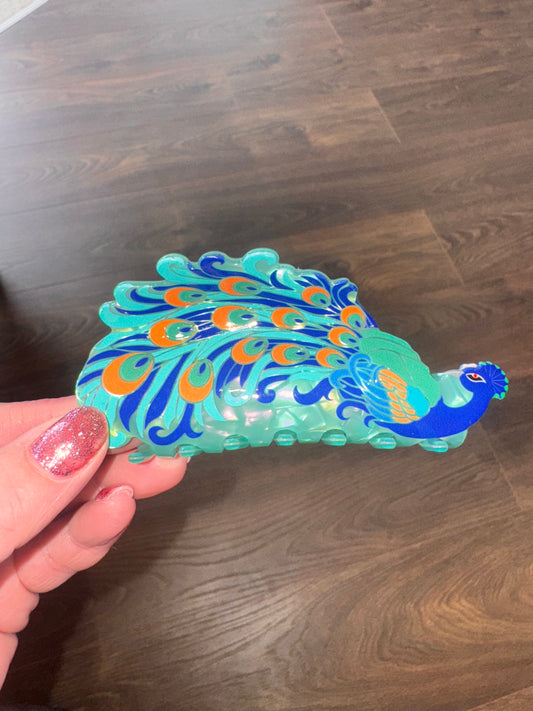 DMB Peacock Claw Clip