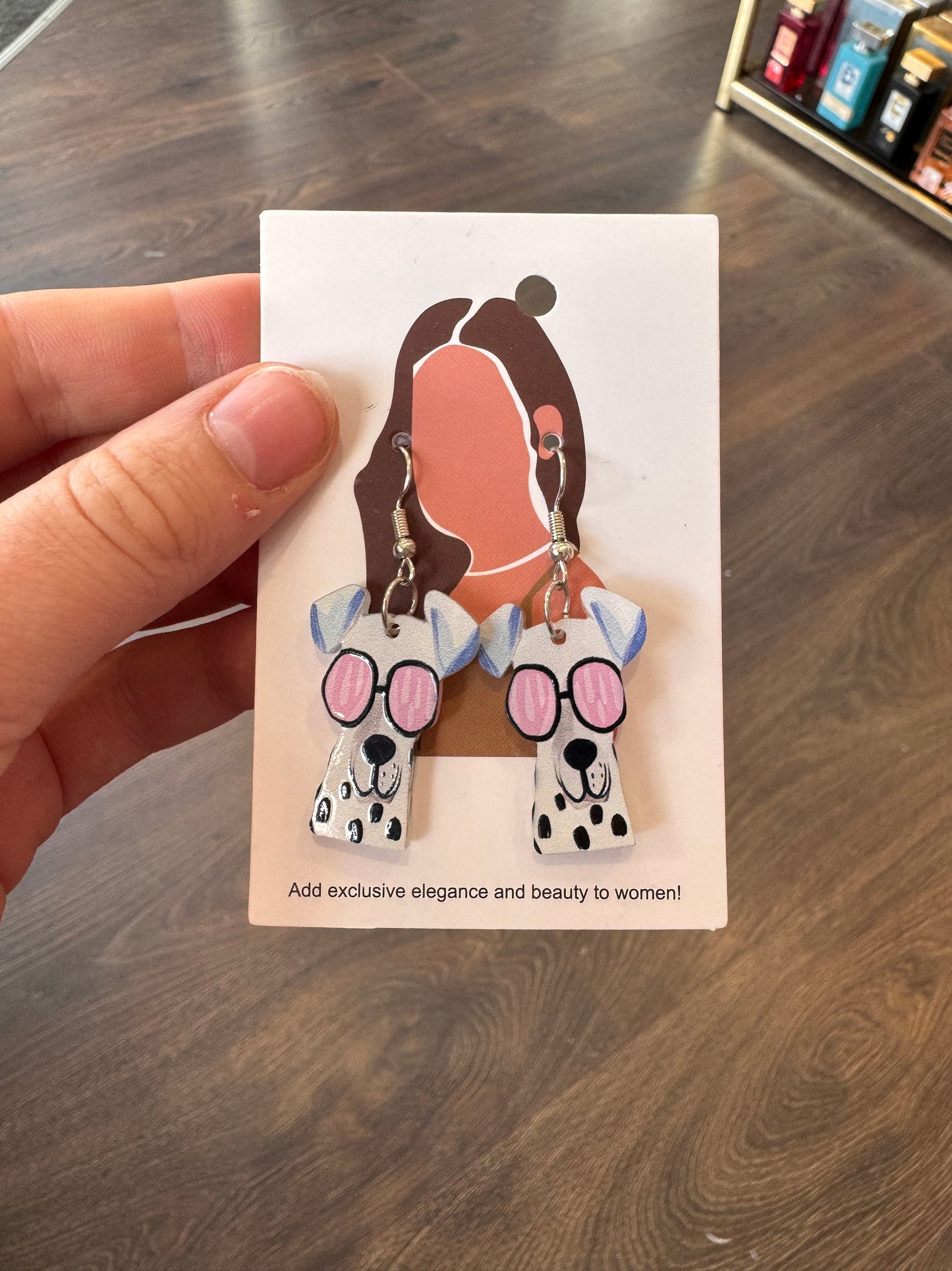 DMB Funky Dog Drop Earrings