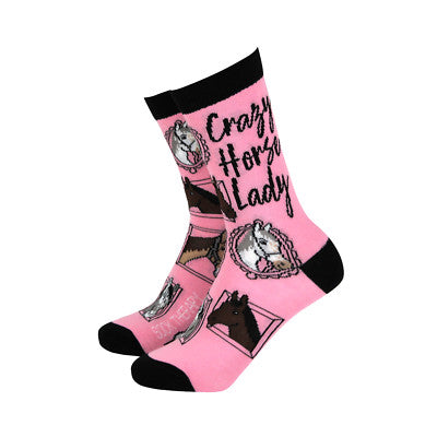 Crazy Horse Lady - Women’s Bamboo Socks
