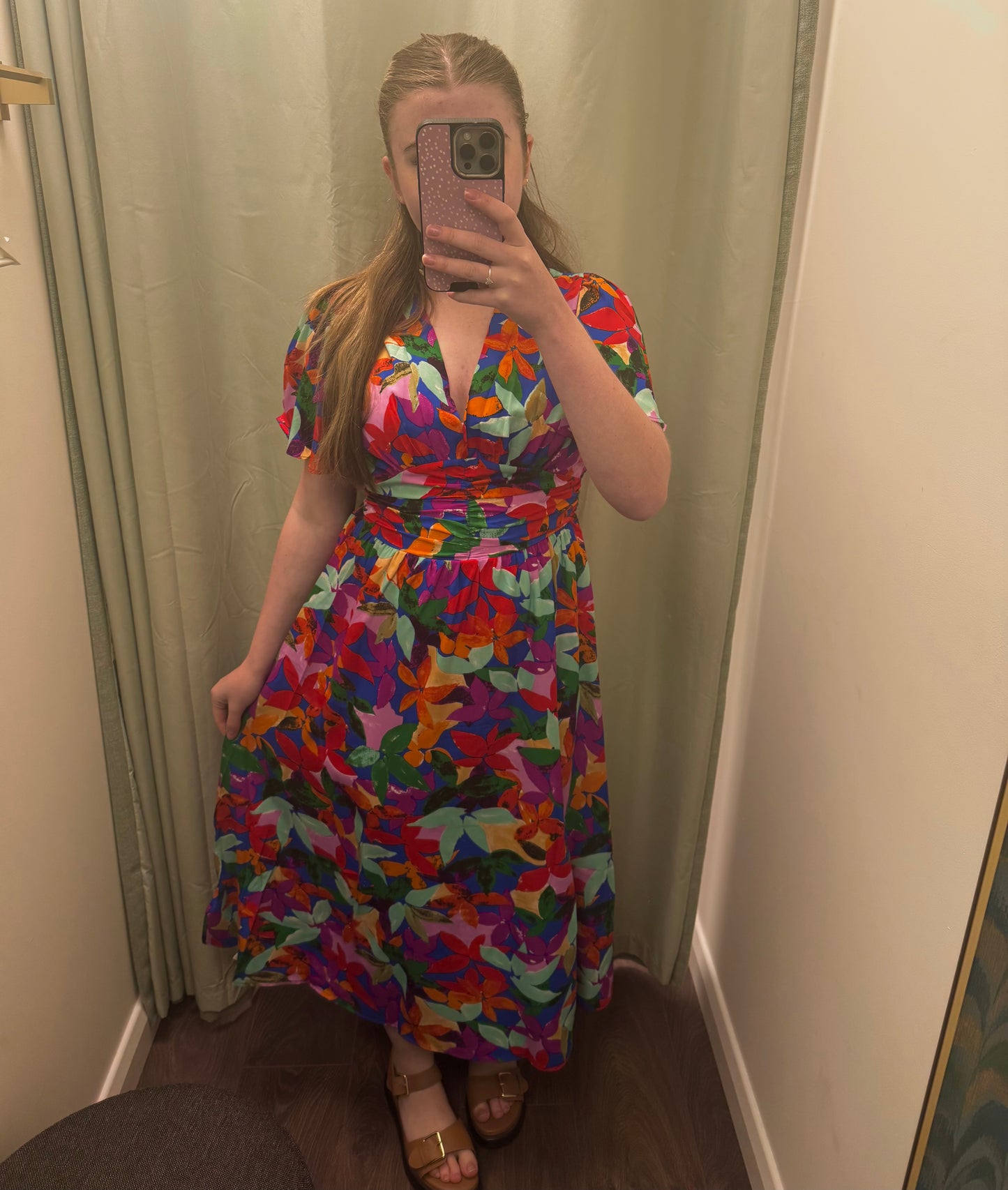 DMB Multi Floral Dress