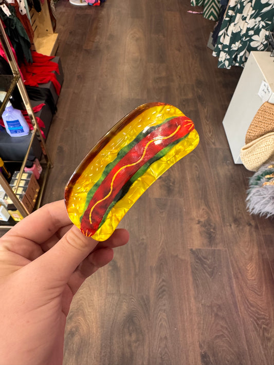 Hot Dog Claw Clip