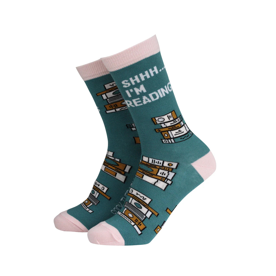 Shh.. I’m Reading - Women’s Bamboo Socks