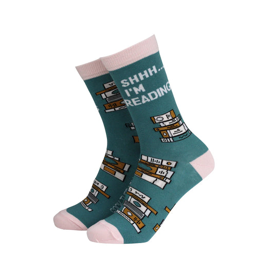 Shh.. I’m Reading - Women’s Bamboo Socks