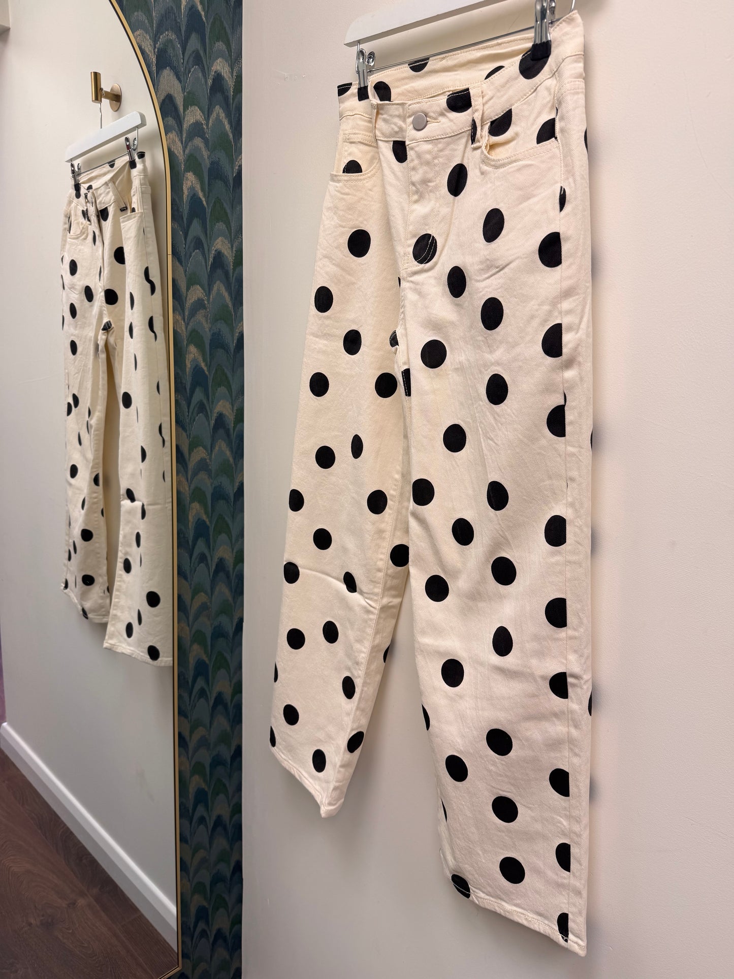 Polka Dot Jeans