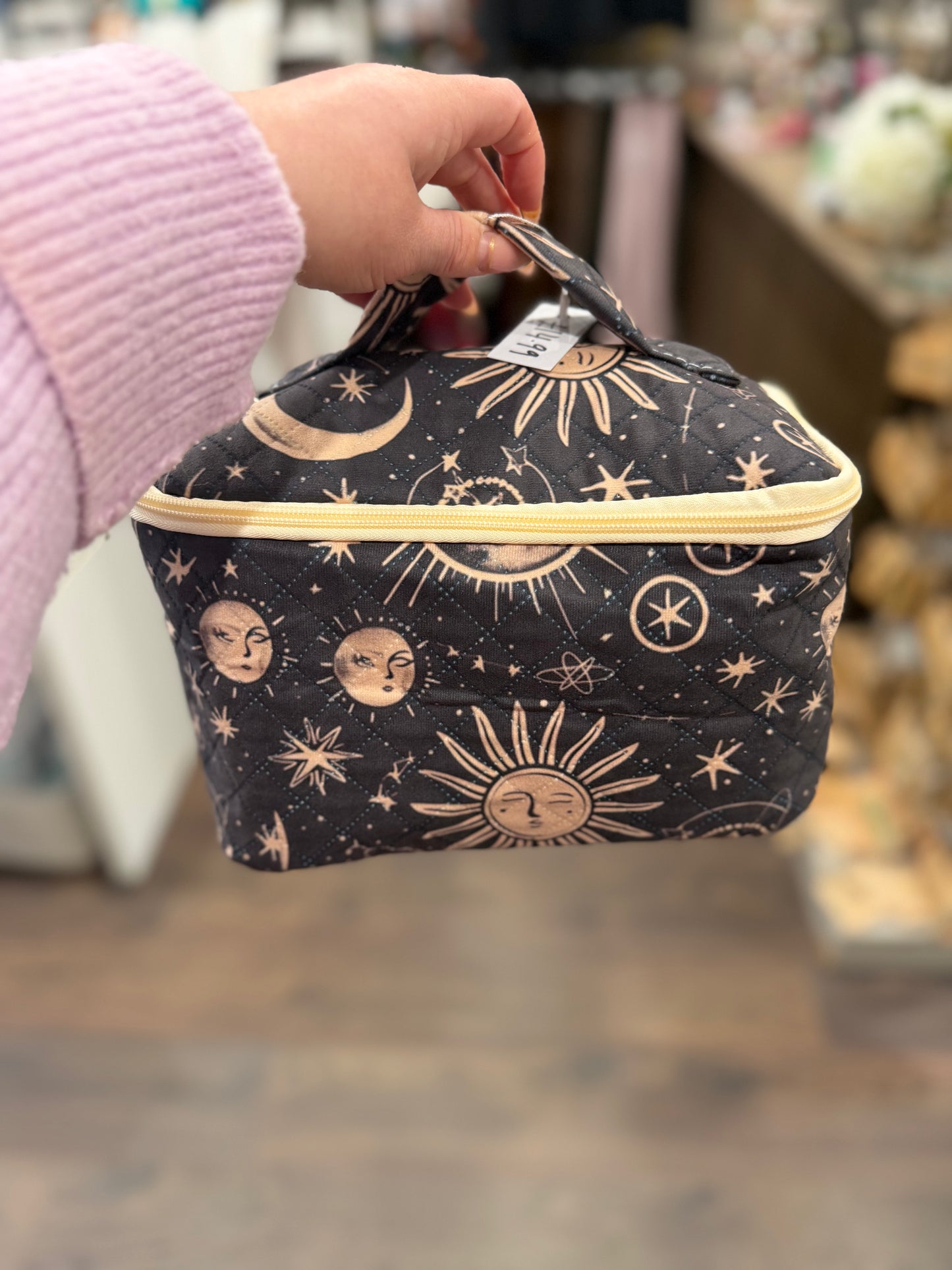 DMB Black Astro Large Make up Cosmetics Case