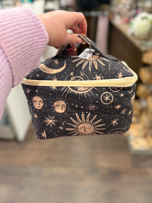 DMB Black Astro Large Make up Cosmetics Case