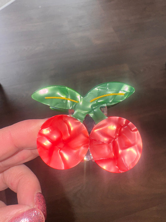 DMB Small Cherry Claw Clip