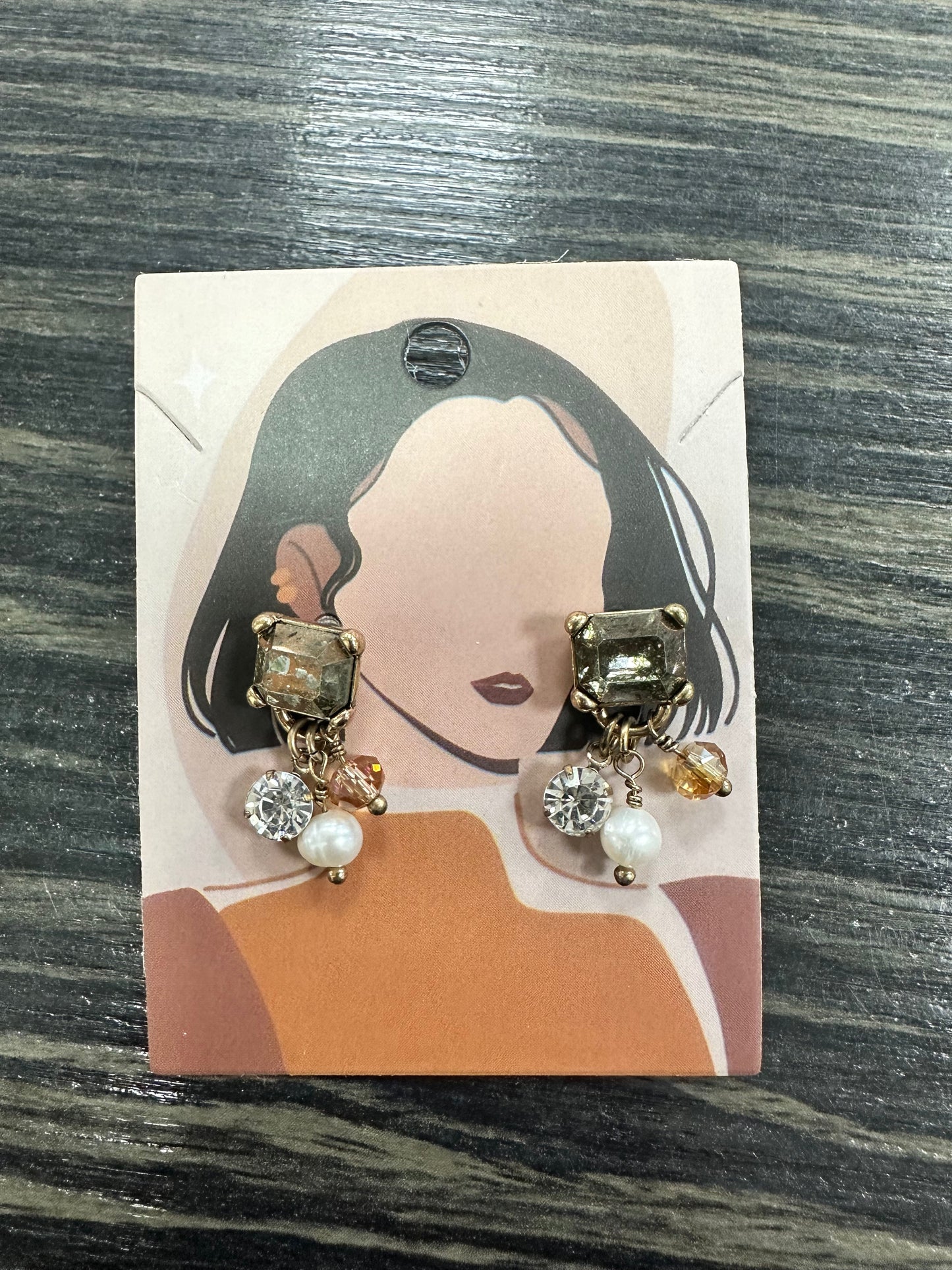DMB Charm Drop Earrings
