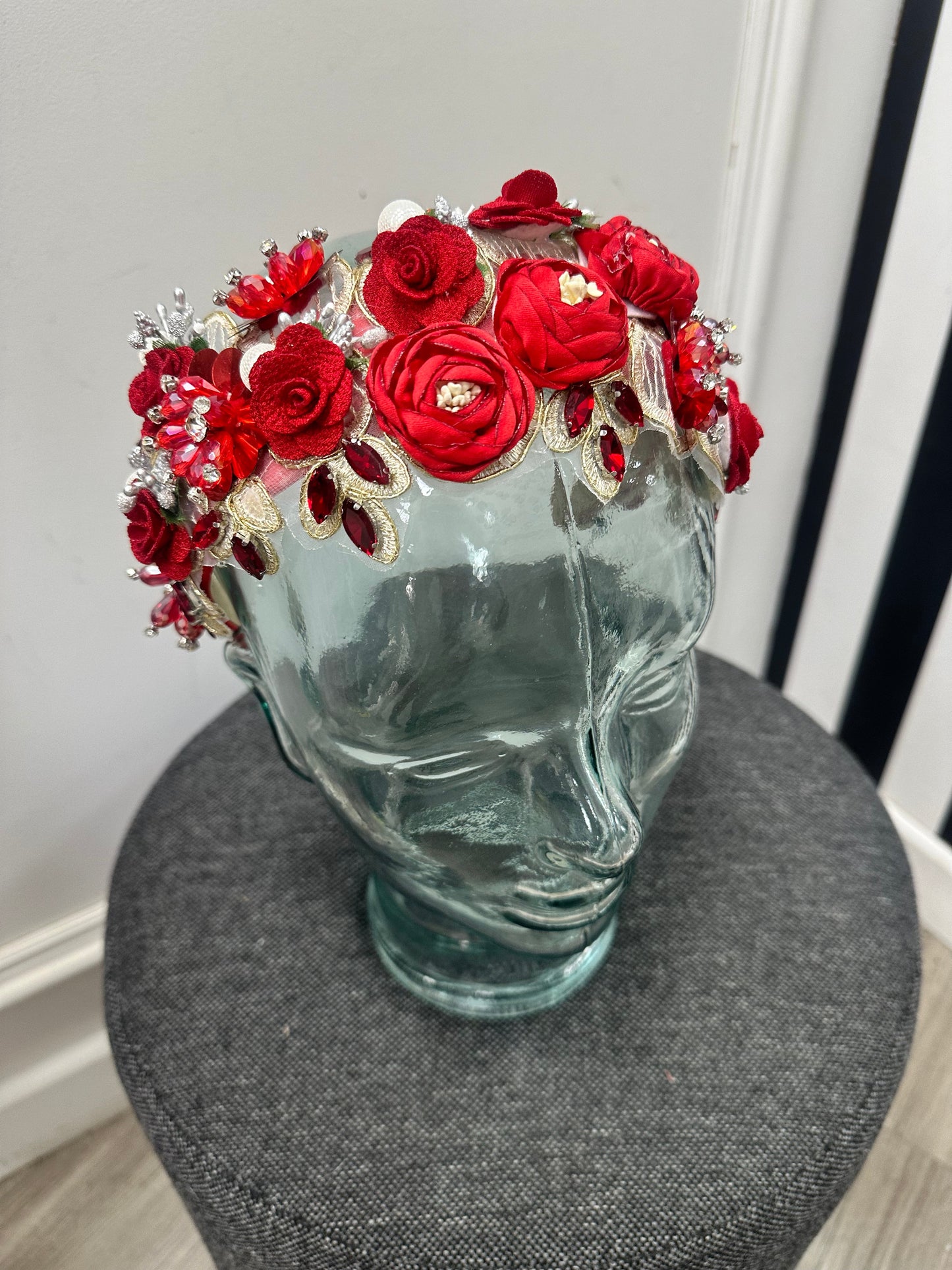 DMB Floral Embellished Headband