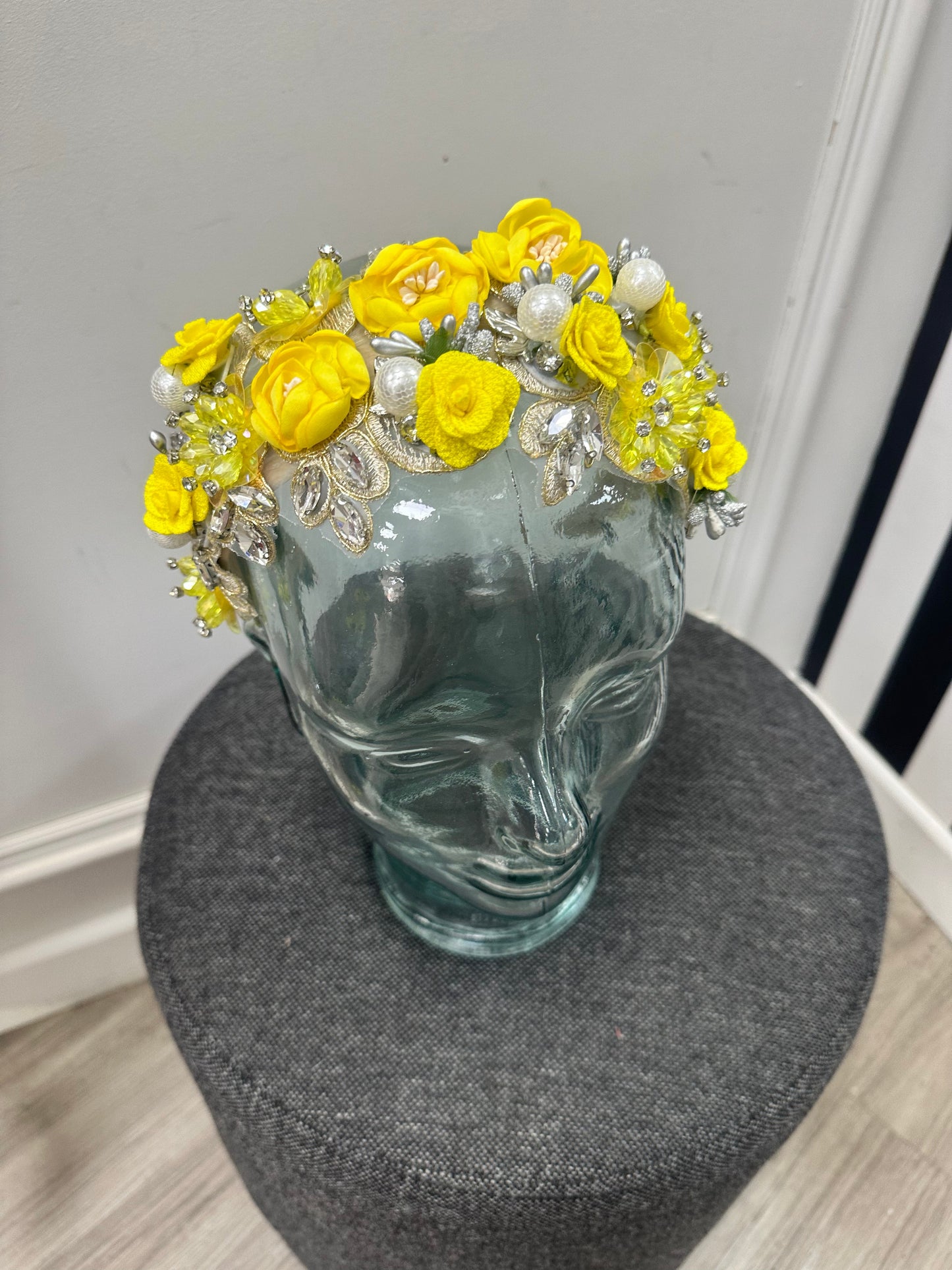DMB Floral Embellished Headband
