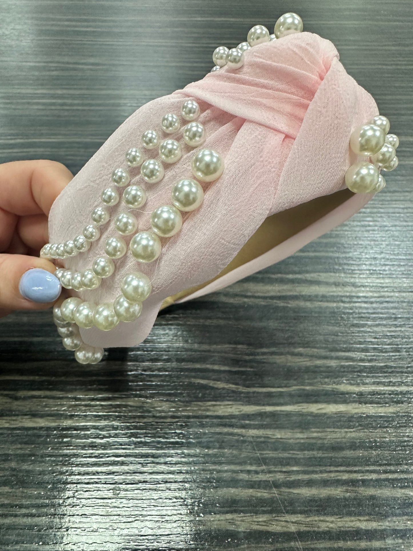 DMB Embellished Knot Top Headband