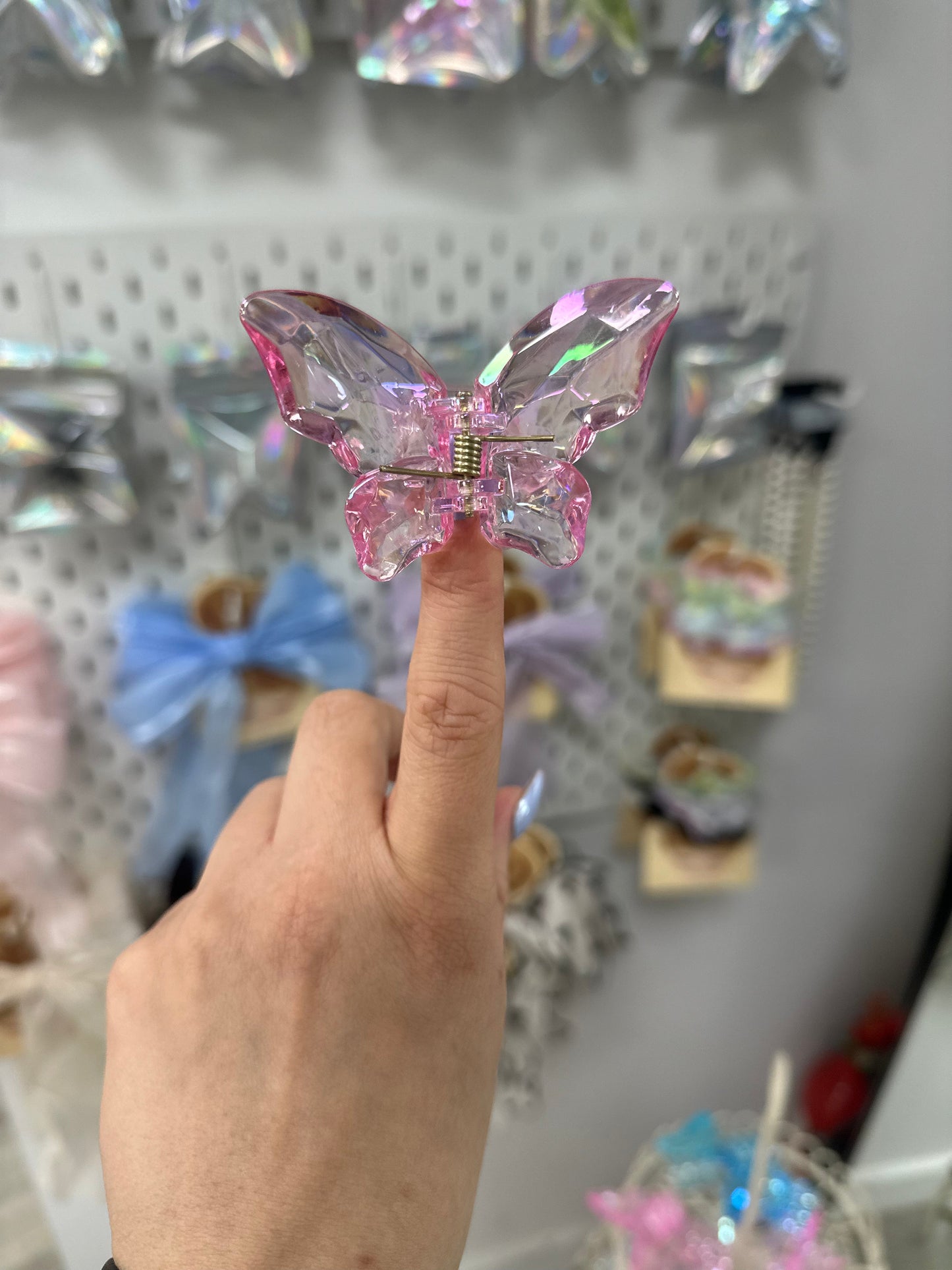 DMB Crystal Butterfly Clip