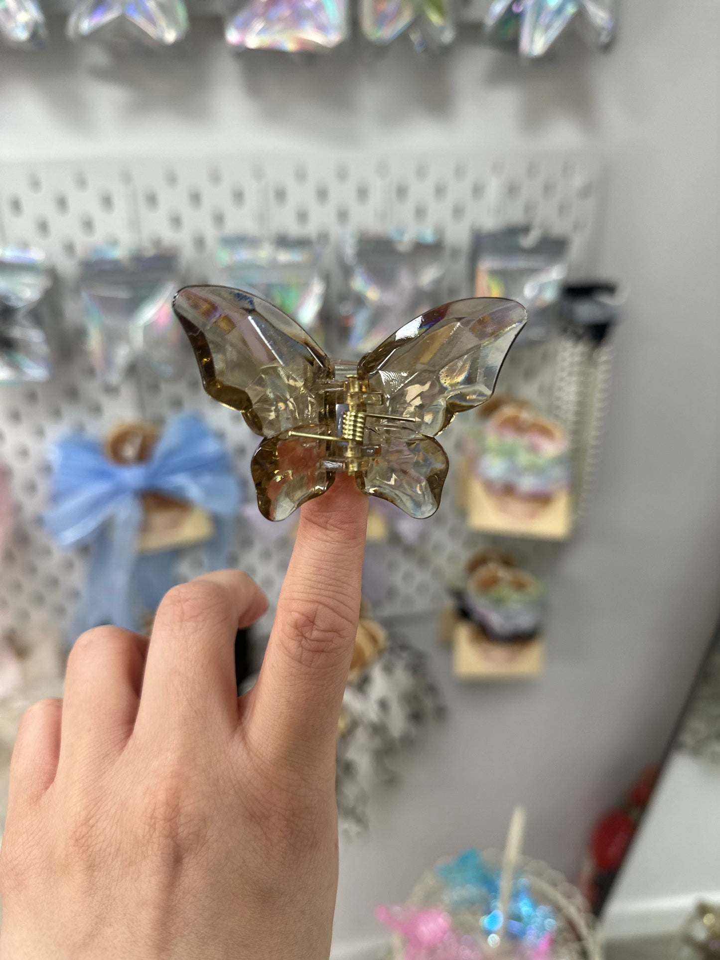 DMB Crystal Butterfly Clip
