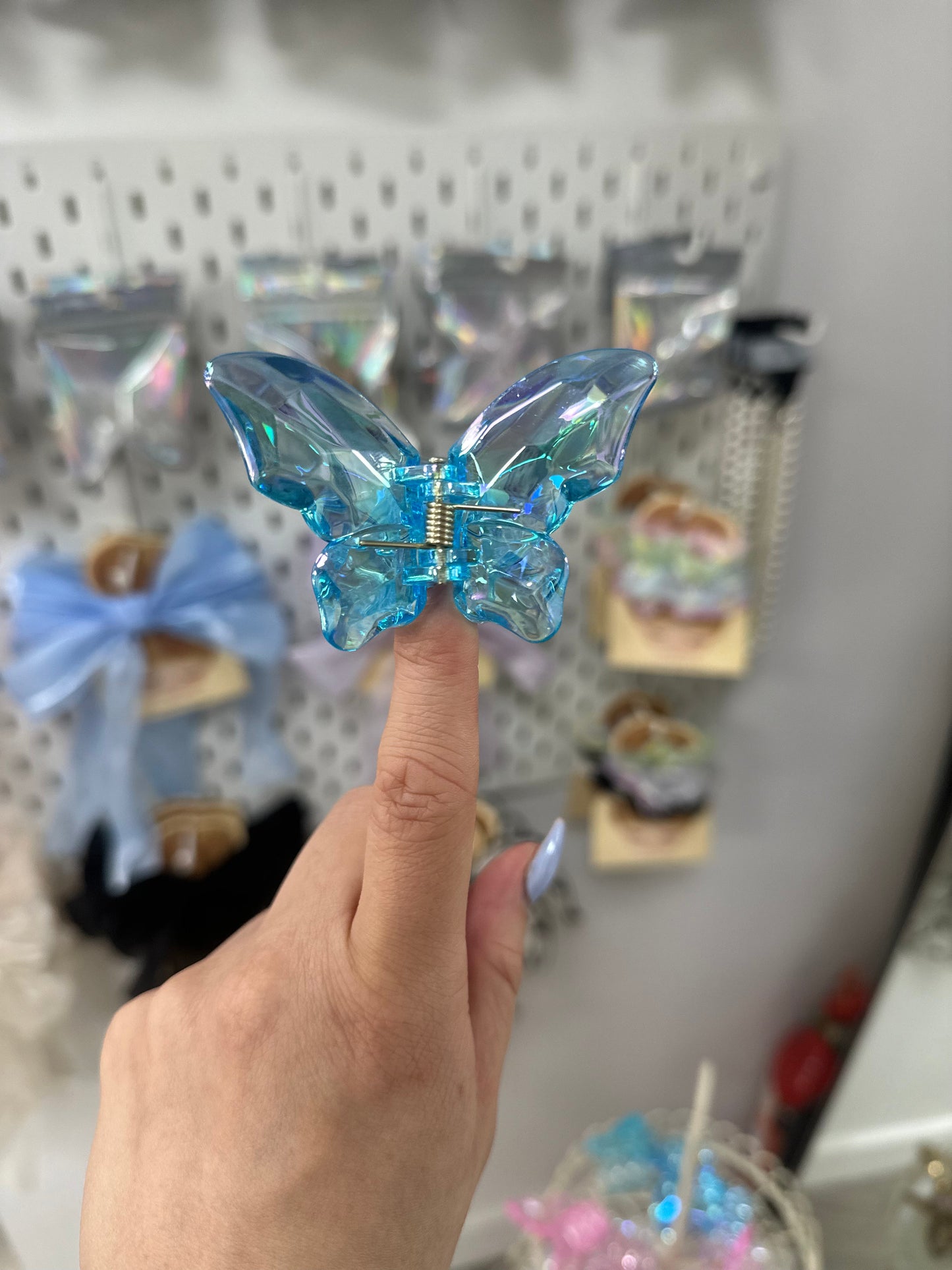 DMB Crystal Butterfly Clip
