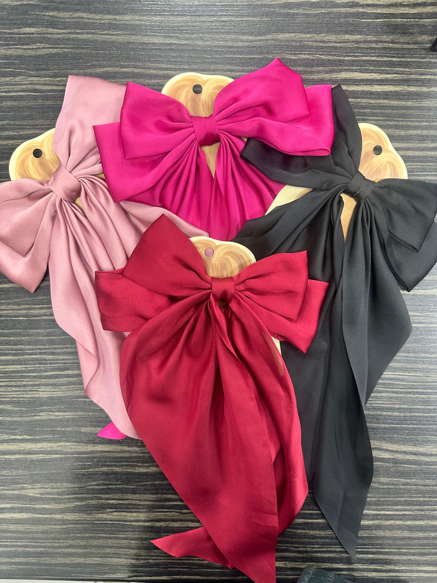 DMB Satin Bow Clip