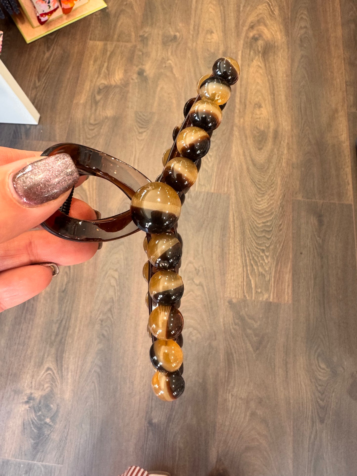 DMB Large Tortoise Ball Claw Clip