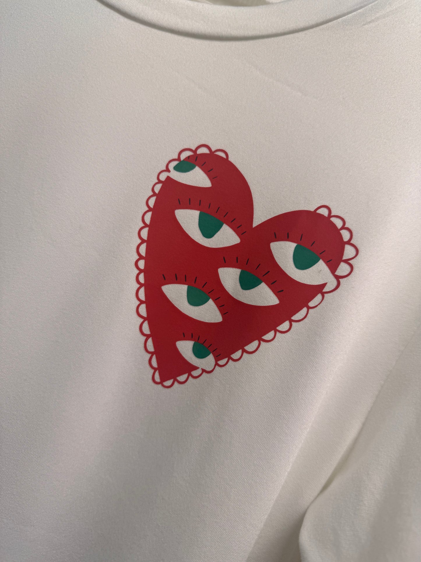 DMB Heart Eye Tee White