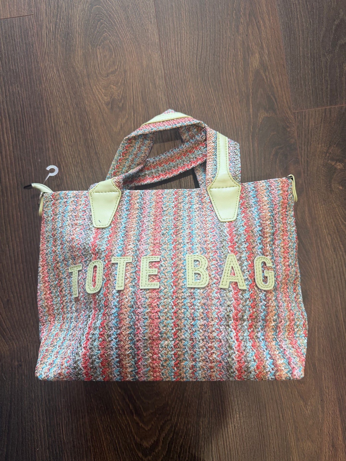 DMB Pastel Candy Tweed / Mint Tote Bag