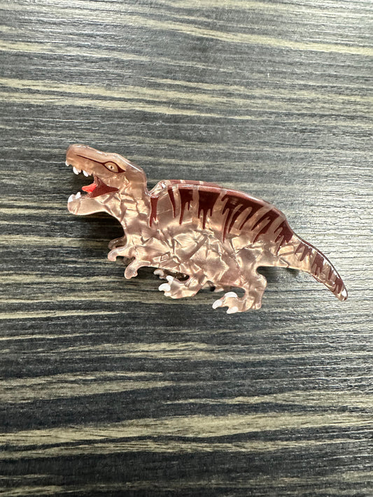 DMB Brown Dinosaur Claw Hair Clip
