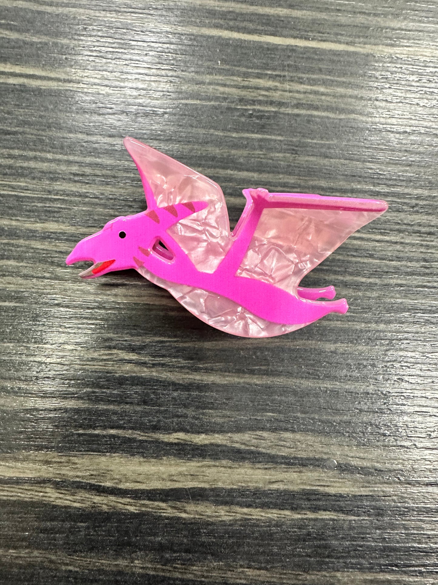 DMB Pink Dinosaur Claw Hair Clip