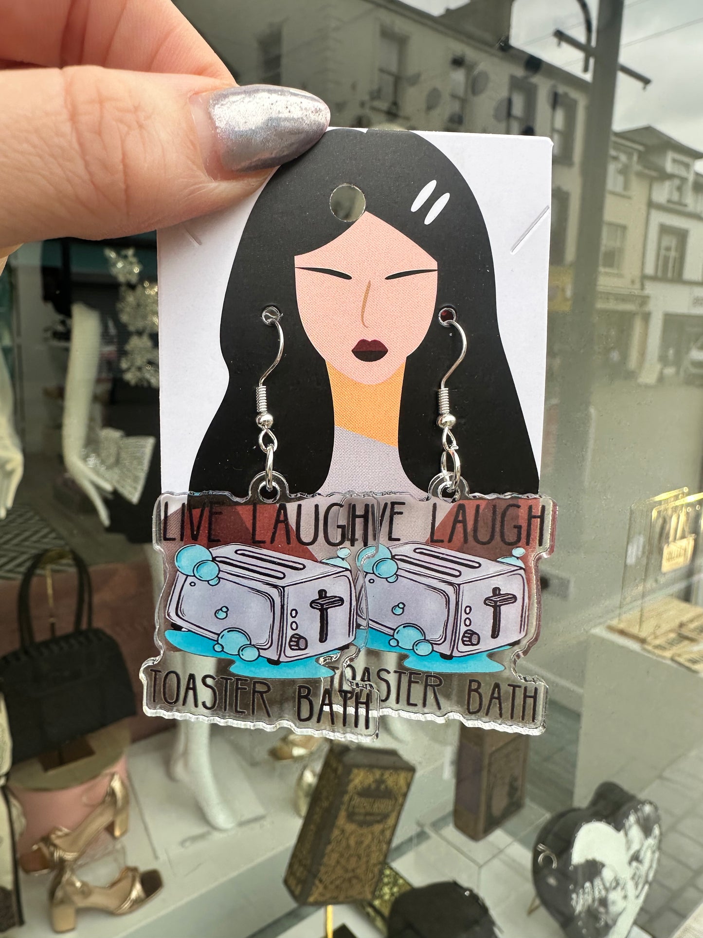 DMB Toaster Bath Earrings
