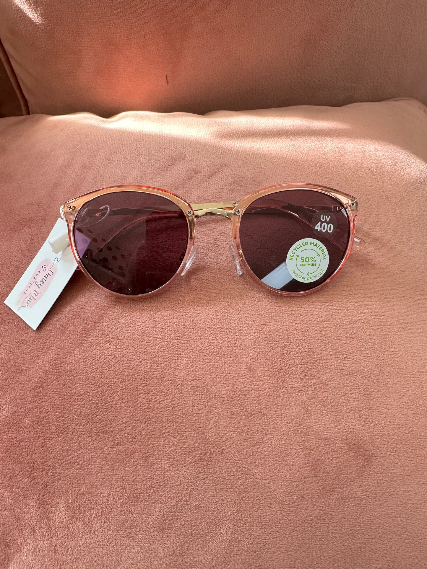 DMB Pink Frame Sunglasses