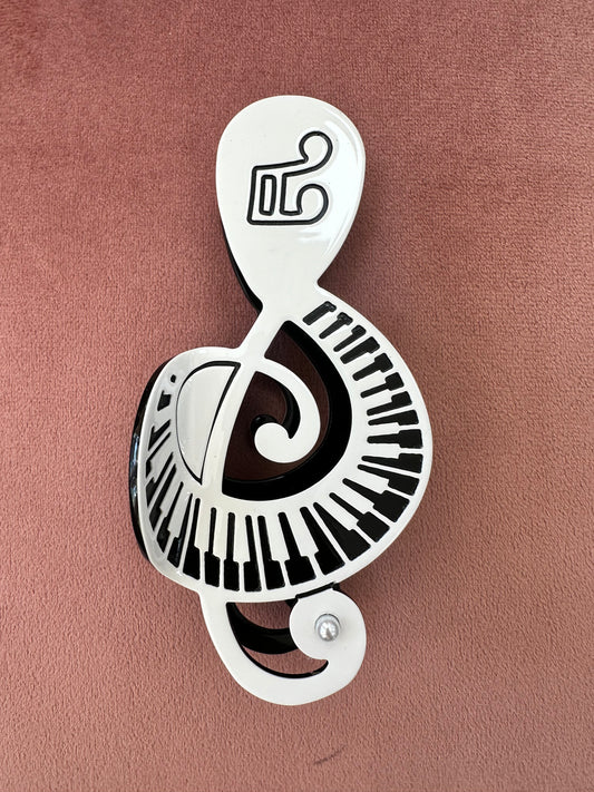DMB Treble Clef Claw Clip