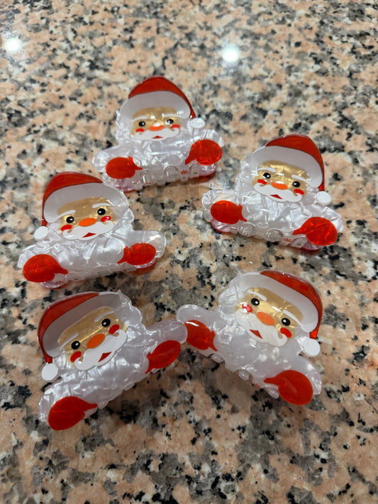 DMB Santa Hair Claw Clip
