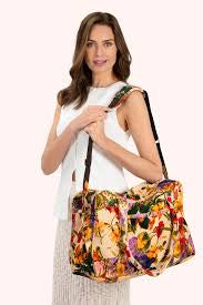 Powder LUXE WEEKENDER BAGS - CREAM POSY