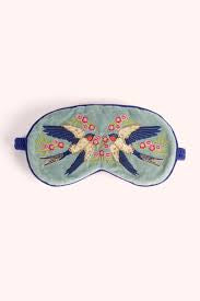 Powder LAVENDER EYE MASKS - SWOOPING SWALLOWS