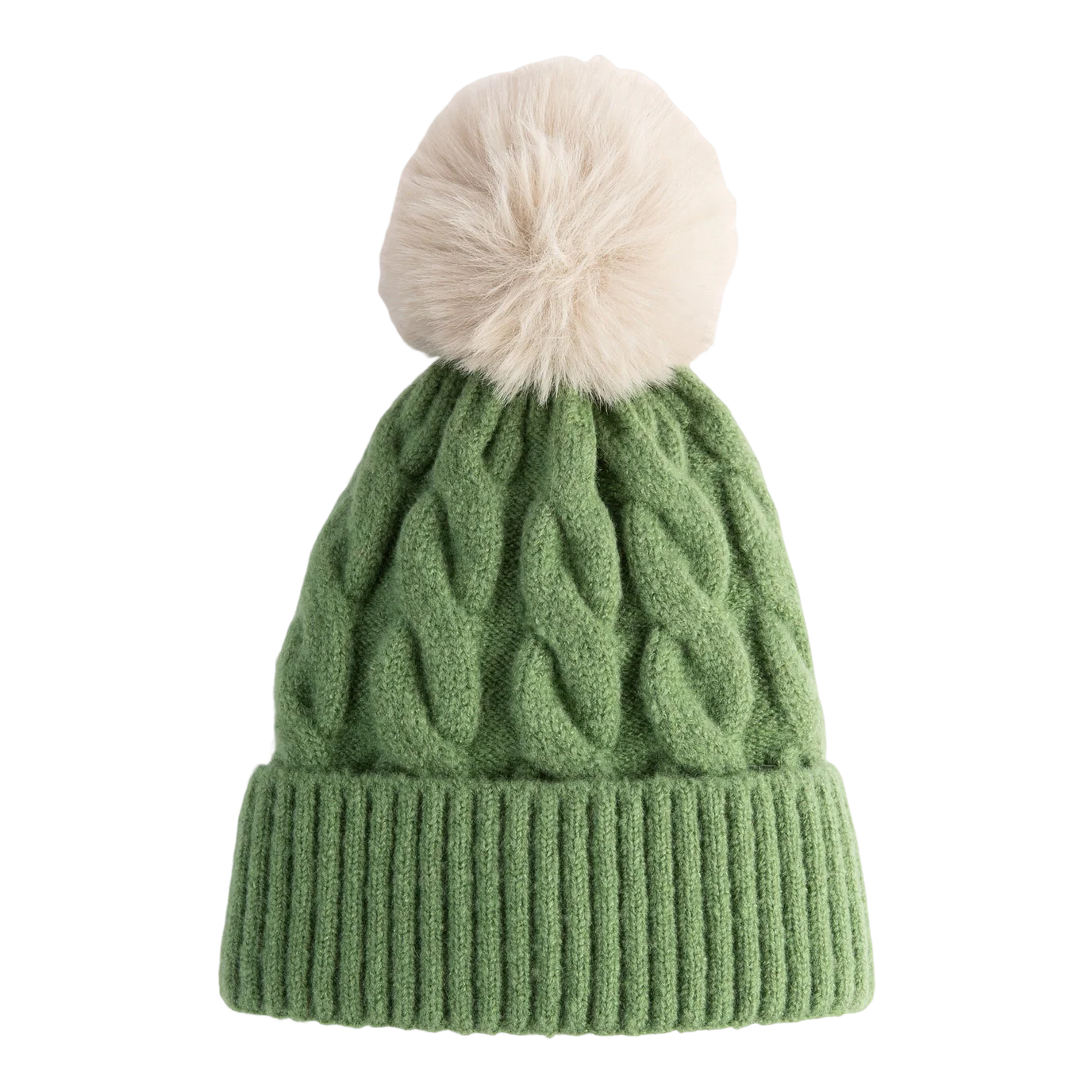 Powder ELISE HAT - SAGE & CREAM