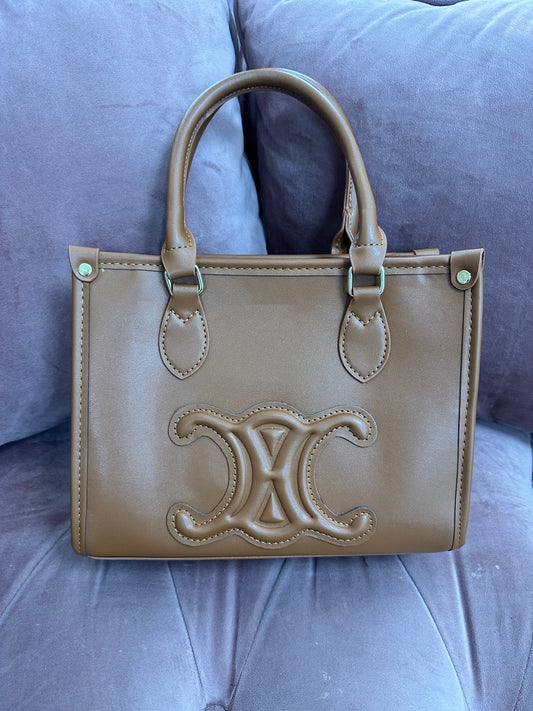 JG Tan Small Grab Bag