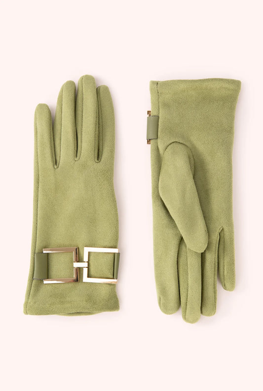 Powder DANA GLOVES - SAGE