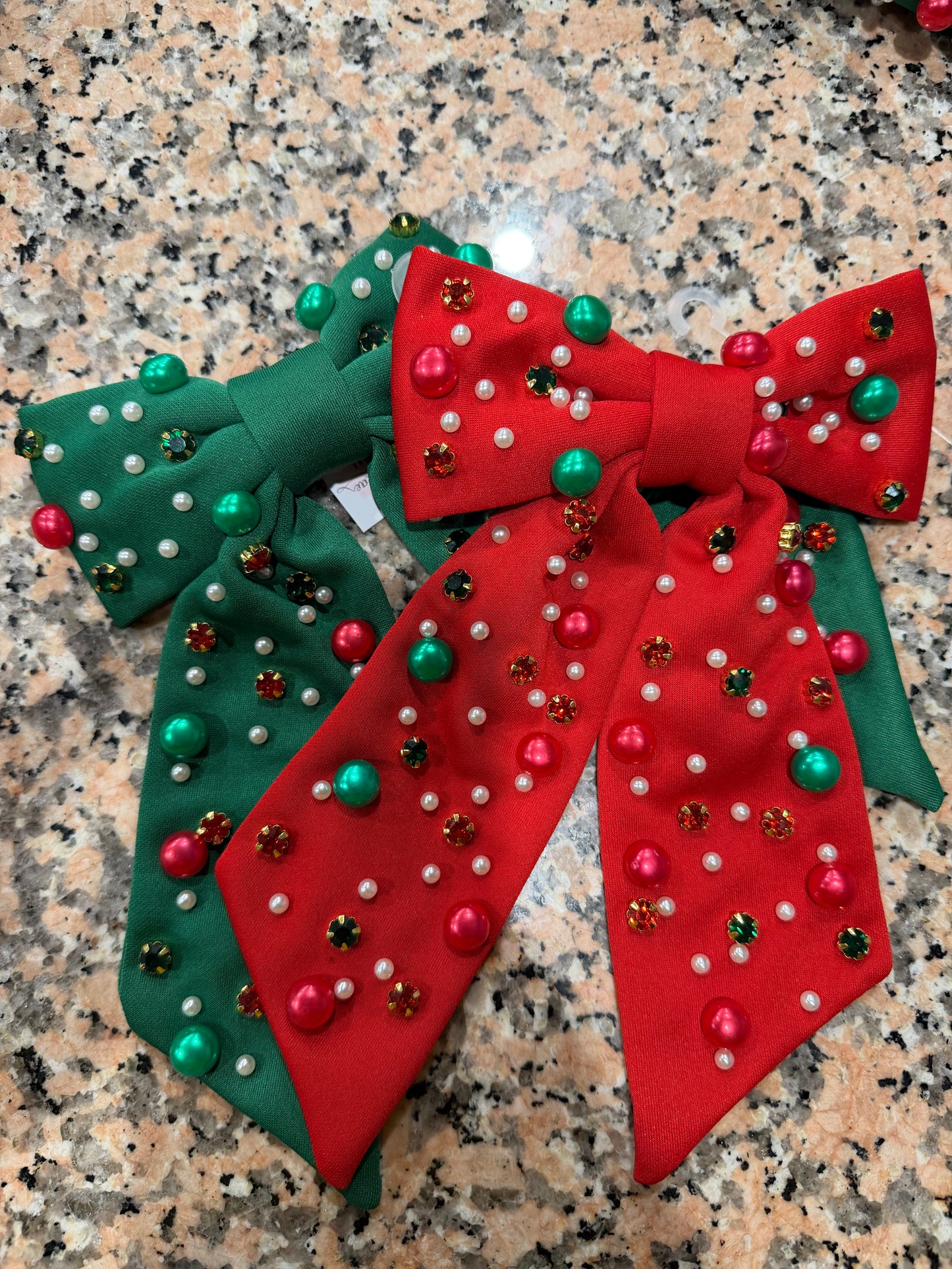 DMB Embellished Christmas Bow