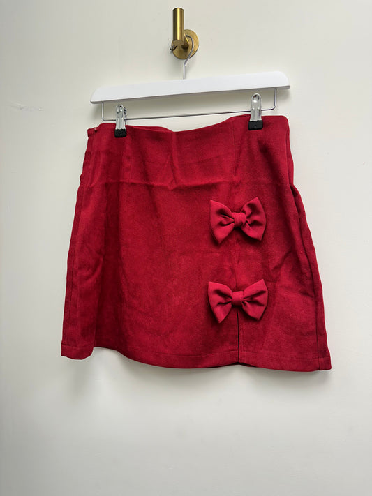 DMB Red Bow Skirt